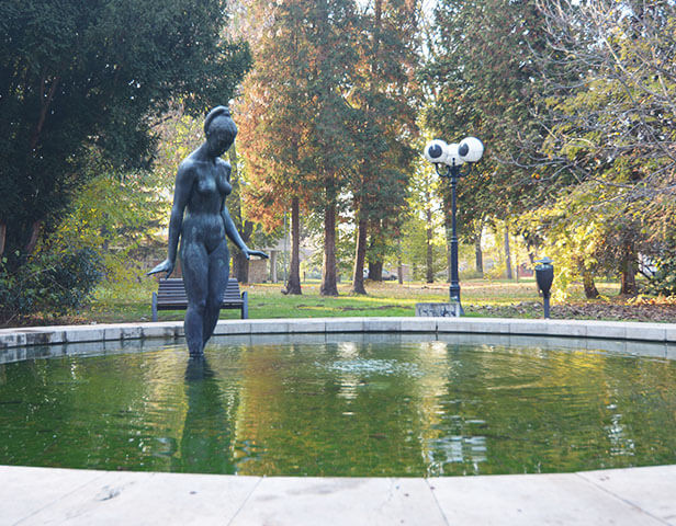 Fontana u parku Mataruške Banje